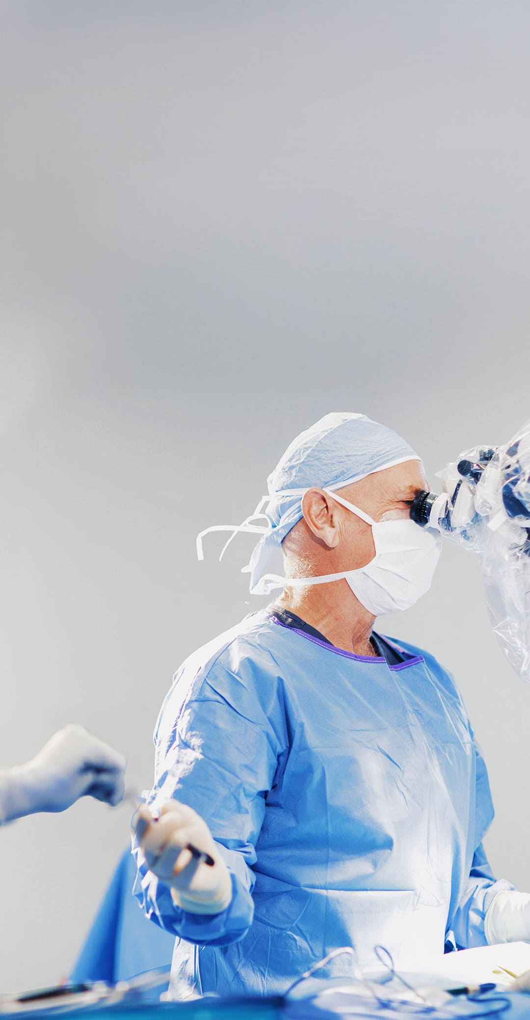 Surgeons in an operating room.